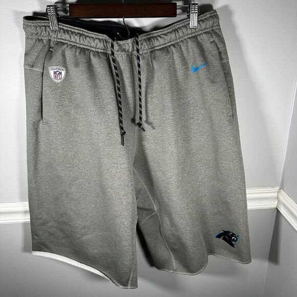 Nike Other - Nike Carolina Panthers Shorts Mens XL On Field Gray Player Issue Tech Fleece‎
